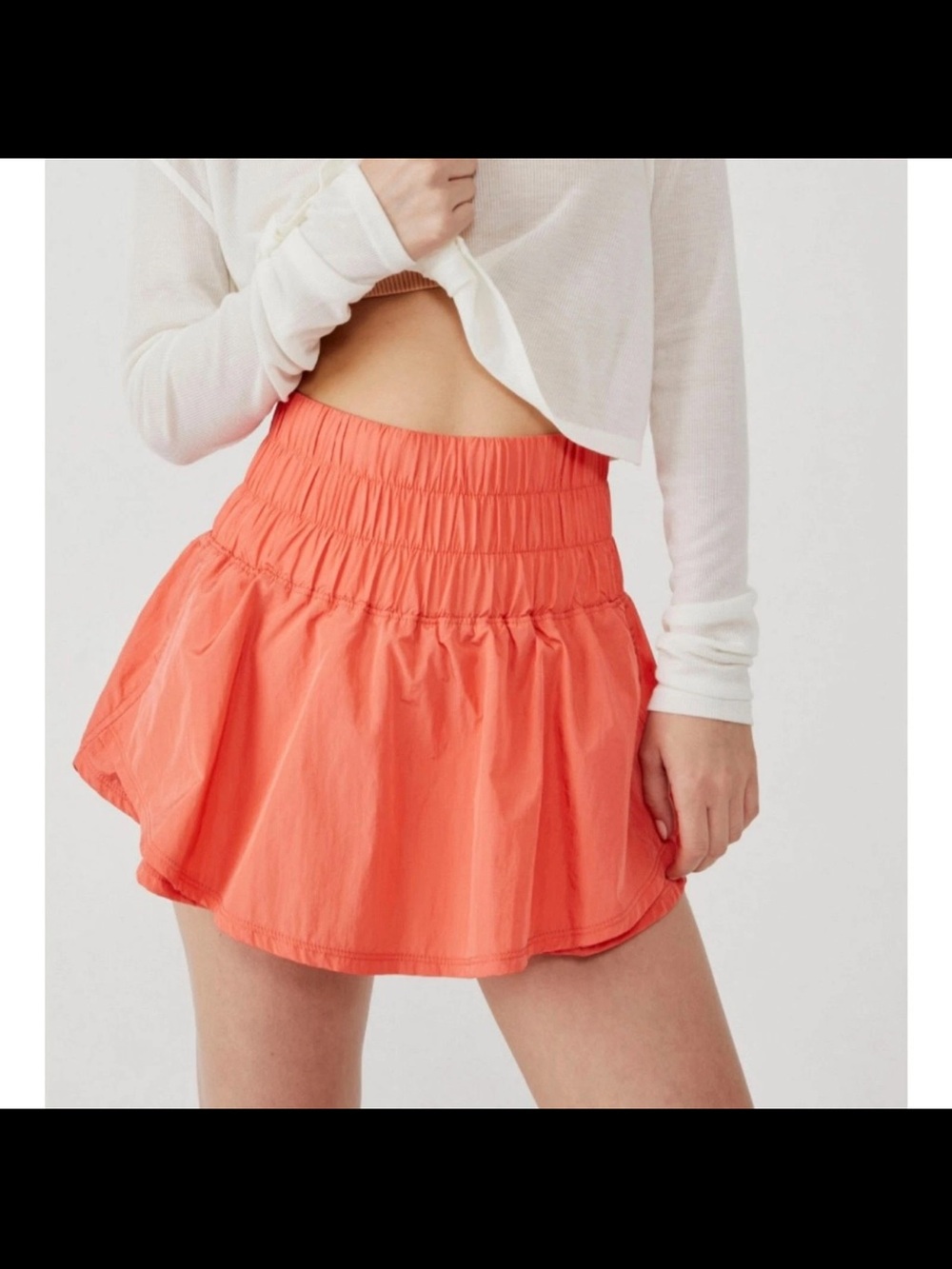 FP Movement Way Home Skort in Coral